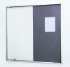 Spaceright Tamperproof Pinup and White Board Notice Board 1200 x 900mm