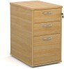 Gentoo Desk High 3 Drawer Pedestal 725 x 426 x 600mm - Oak