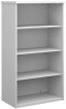 Gentoo Bookcase 1440 x 800 x 470mm - White