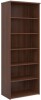 Gentoo Bookcase 2140 x 800 x 470mm - Walnut