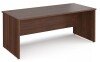 Dams Maestro 25 Rectangular Desk with Panel End Legs - 1800 x 800mm - Walnut