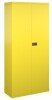 Bisley Steel Contract Cupboard with 4 Shelves - Bespoke Colour - Yellow