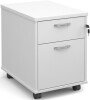 Dams Executive Pedestal 2 Drawers - 426 x 600mm - White