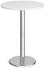 Dams Pisa Round Poseur Table - 800mm - White