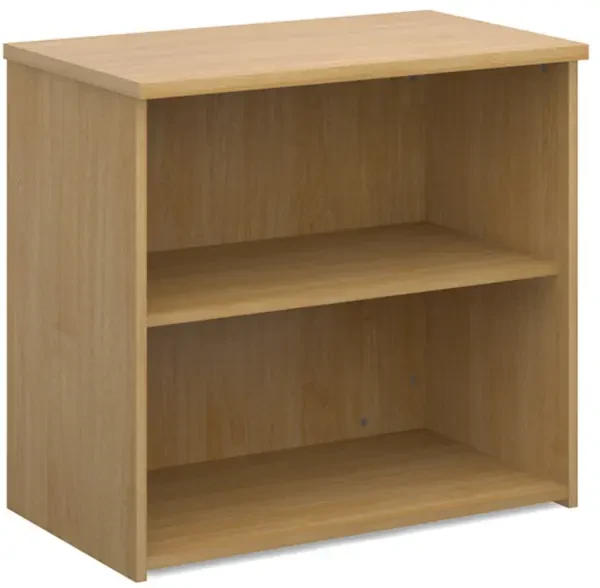 Dams Standard Bookcase 740mm High - Oak