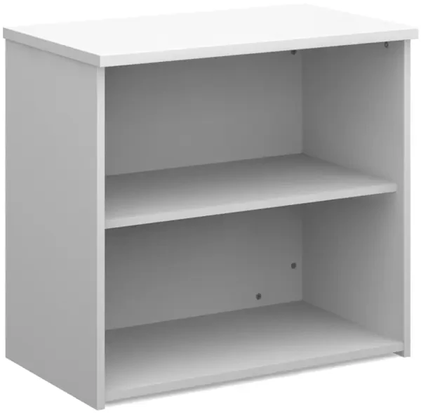 Dams Standard Bookcase 740mm High - White