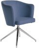 Dams Otis Single Seater Tub Chair with 4 Star Swivel Base - Royal Blue