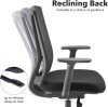 Dams Ronan Mesh Back Operator Chair - Black