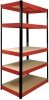 RB Boss 5 Tier Red/Black Powder Coated Freestanding Shelving 1800 x 900 x 400mm