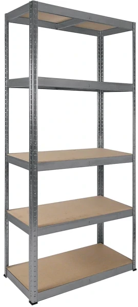 RB Boss FastLok 5 Tier Galvanised Steel Freestanding Shelving - 1800 x 900 x 300mm