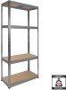 RB Boss 4 Tier Galvanised Steel Freestanding Shelving 1800 x 900 x 400mm