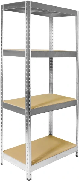 RB Boss FastLok 4 Tier Galvanised Steel Freestanding Shelving - 1800 x 900 x 400mm