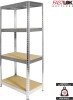 RB Boss FastLok 4 Tier Galvanised Steel Freestanding Shelving - 1620 x 750 x 350mm