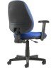 Dams Bilbao Lumbar Operators Chair with Adjustable Arms - Blue