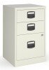 Bisley A4 Home Filer with 3 Drawers - White