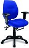 Nautilus Severn Operator Chair with Adjustable Arms - Blue