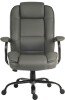 Teknik Goliath Duo Bonded Leather Heavy Duty Executive Chair - Grey