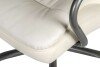 Teknik Goliath Bonded Leather Heavy Duty Executive Chair - Black - White