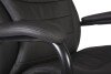 Teknik Goliath Bonded Leather Heavy Duty Executive Chair - Black - Black