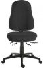 Teknik Ergo Comfort Operator Chair with Black Base - Black
