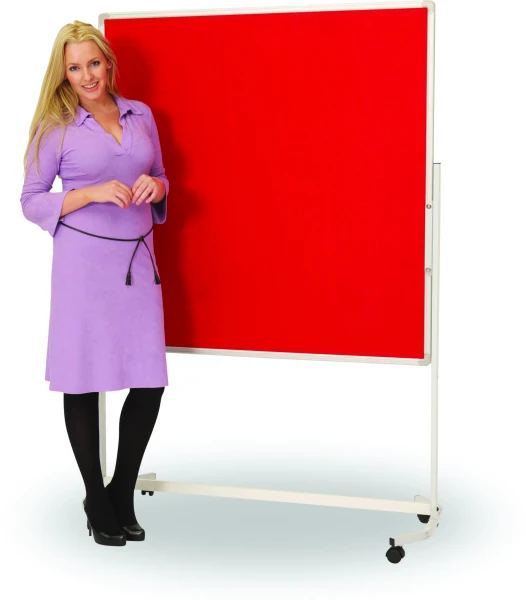 Spaceright Landscape Mobile Noticeboard - 1200 x 900mm