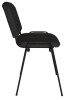 Dams Taurus Black Frame Stacking Chair - Pack of 4 - Charcoal