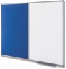 Nobo Magnetic Combi Notice Board 1200mm x 900mm Blue