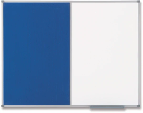 Nobo Magnetic Combi Notice Board 1200mm x 900mm Blue