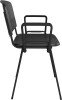 Dams Taurus Plastic Stacking Chair with Arms - Pack of 4 - Black
