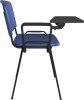 Dams Taurus Plastic Stacking Chair with Writing Tablet - Pack of 4 - Blue