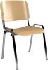 Dams Taurus Wooden Stacking Chair - Pack of 4 - Beech