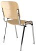 Dams Taurus Wooden Stacking Chair - Pack of 4 - Beech