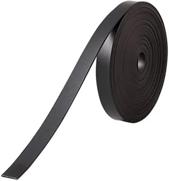 Nobo Adhesive Black Magnetic Tape - 10m