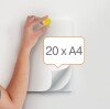 Nobo Magnetic Whiteboard Magnets Yellow 38mm (Pack of 10)