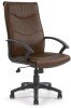 Nautilus Swithland Leather Faced Executive Chair - Brown