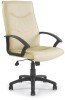 Nautilus Swithland Leather Faced Executive Chair - Cream