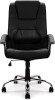 Nautilus Westminster Bonded Leather Executive Chair - Black