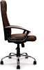 Nautilus Westminster Bonded Leather Executive Chair - Brown