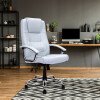Nautilus Westminster Bonded Leather Executive Chair - Silver