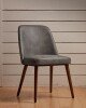 Zap Aztec Sidechair - Steel Grey