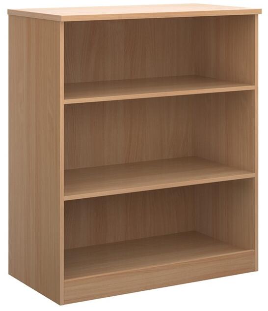 Deluxe 1200mm High Bookcase with 2 Shelves by Dams - Office Furniture ...