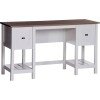 Teknik Shaker Style Home Desk - 1370 x 494mm