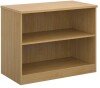 Dams Deluxe Bookcase 800mm High with 1 Shelf - Oak