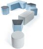 Dams Groove Modular Breakout Seating Square