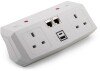 ABL TRM Module - 2 Mains Power, 1 Smart Charge, 2 Ethernet Ports with Thermal Resets - White