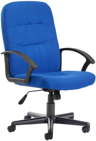 Dams Cavalier Fabric Managers Chair - Blue