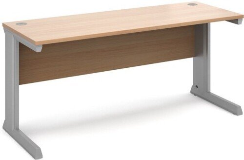 Dams Vivo Rectangular Desk With Cable Managed Legs W 1600mm X