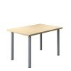 TC One Fraction Plus Rectangular Meeting Table - 1200 x 800mm - Maple (8-10 Week lead time)