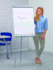 Spaceright Telescopic Flipchart Easel Non-Magnetic Writing Whiteboards