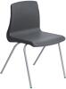 Metalliform NP Classroom Chairs Size 4 (8-11 Years) - Charcoal